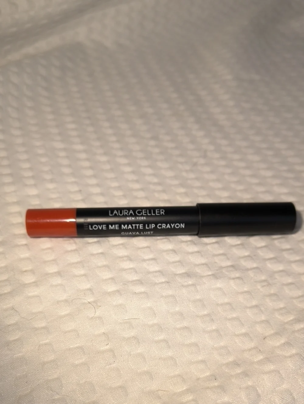 Laura Geller Love Me Matte Lip Crayon - Guava Lust (Warm Orange)